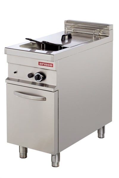 Arisco Gazlı Fritöz 20 Litre Tahliyeli Alt Dolaplı Ce Belgeli 90 lık Seri 900 - GF912