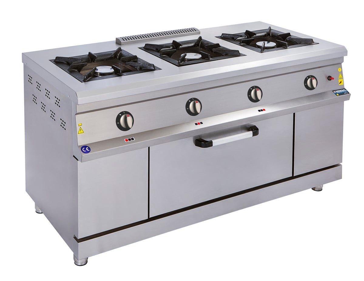Görkem 3 Lü Kuzine Gazlı ve Lpg Li 150x72x85 Cm 803