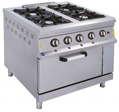 Görkem 4 Lü Kuzine Gazlı ve Lpg Li 100x100x85 Cm 804