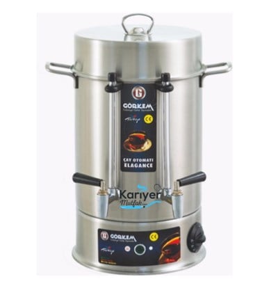 Görkem 120 Bardak Çay Otomatı Çelik Musluklu 173