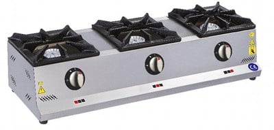 Görkem 3 Lü Ekonomik Set Üstü Ocak Gazlı ve Lpg Li 90x35x20 Cm 274