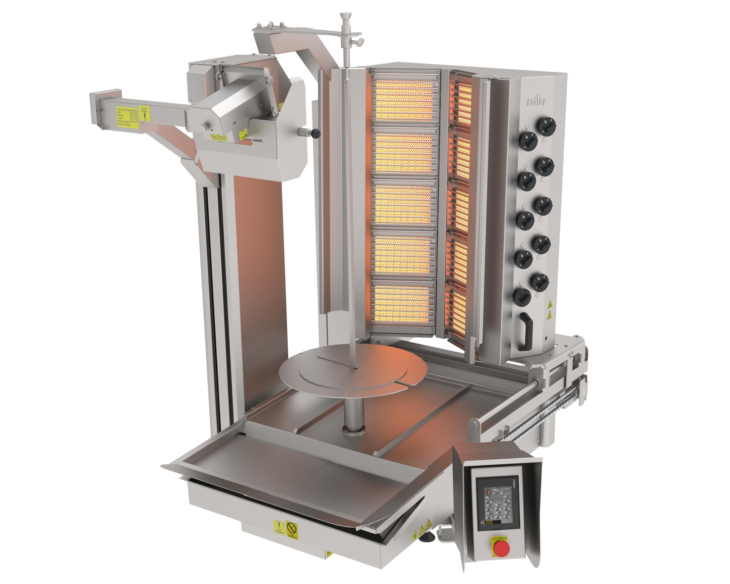 Atalay 10 Gözlü Döner Robotu Gazlı ADR-10G