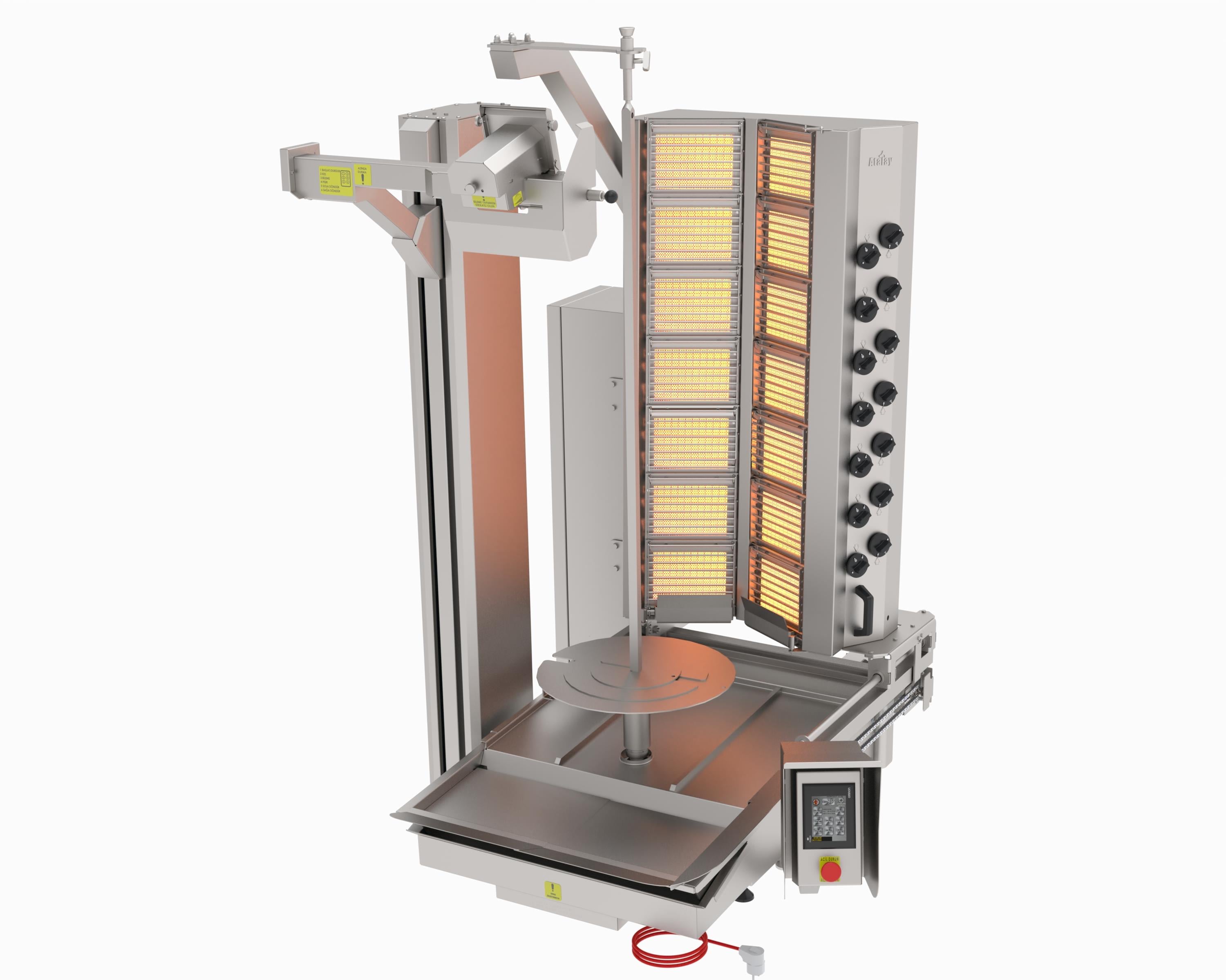 Atalay 14 Gözlü Döner Robotu Gazlı ADR-14G