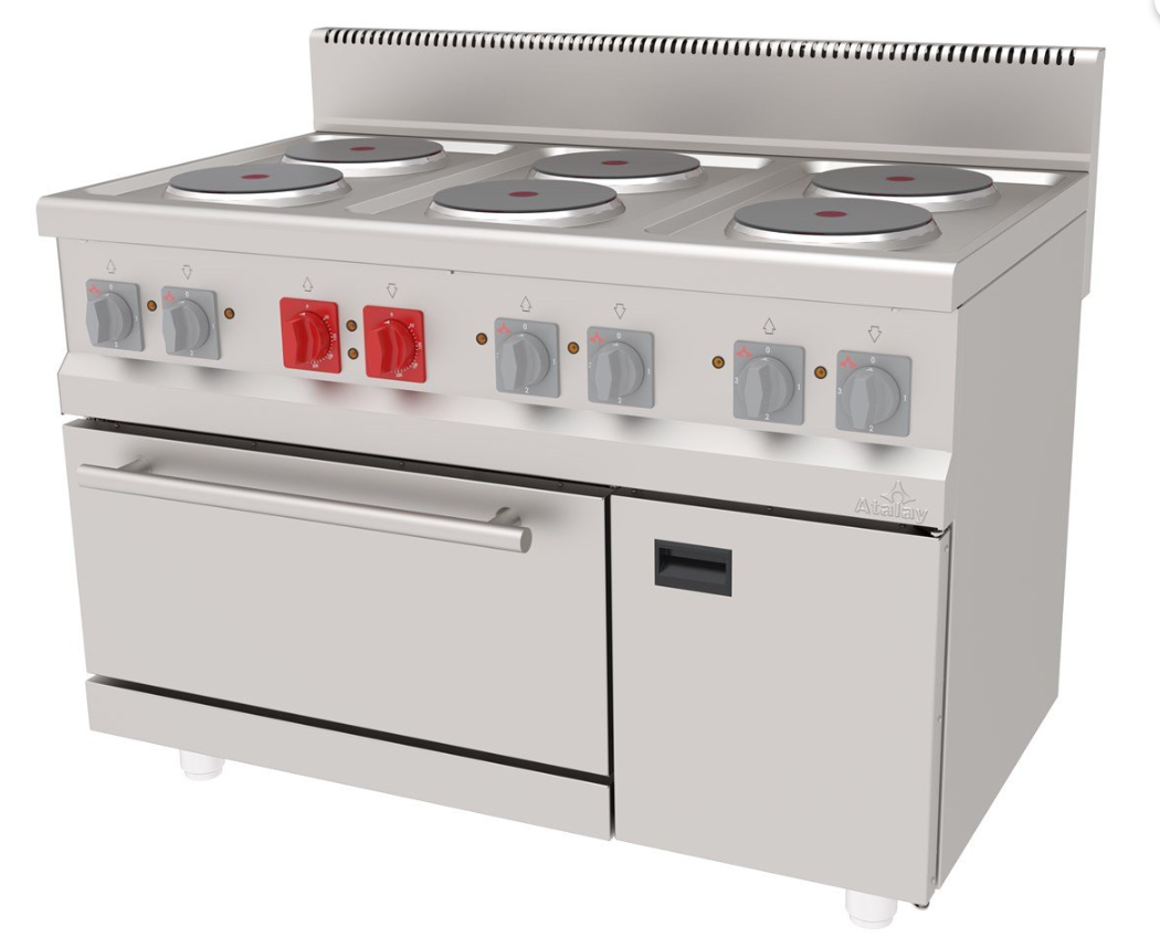 Atalay 6 lı Elektrikli Kuzine 120x70x85 cm AEK-1270