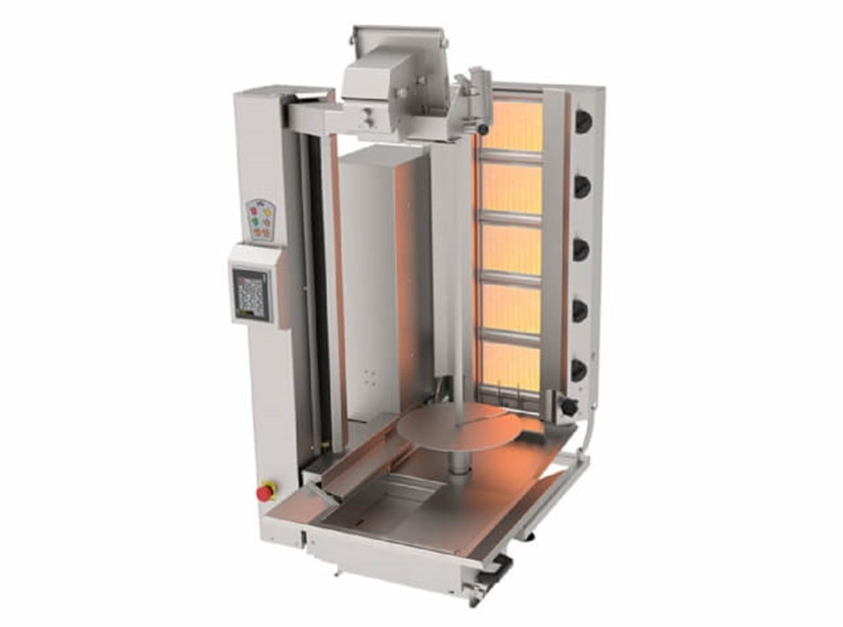 Atalay 5 Gözlü Döner Robotu Gazlı Compact Geniş Kesim ADR-C1-5G-GK