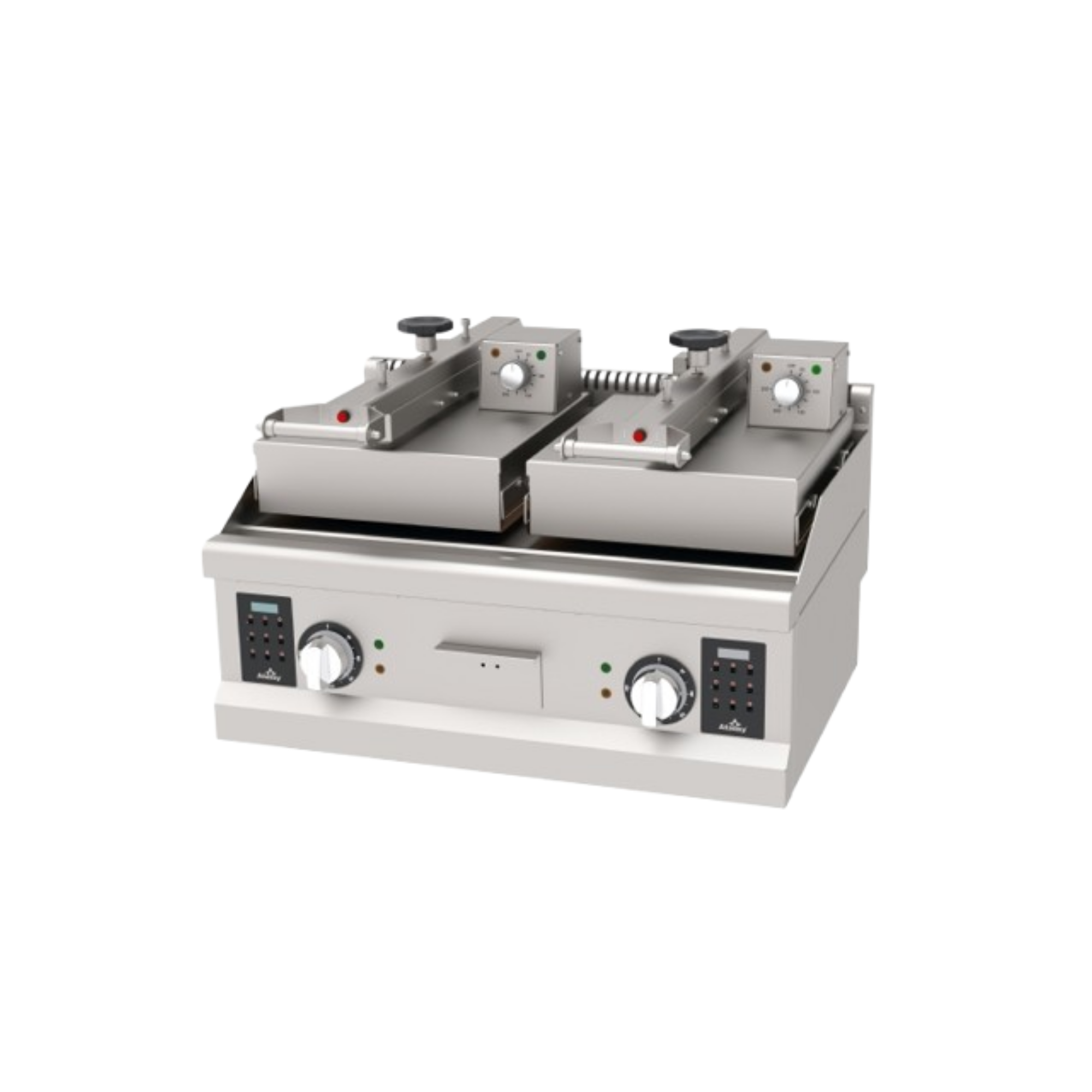 Atalay Clam Grill Çiftli Elektrikli Izgara ACIE-02S