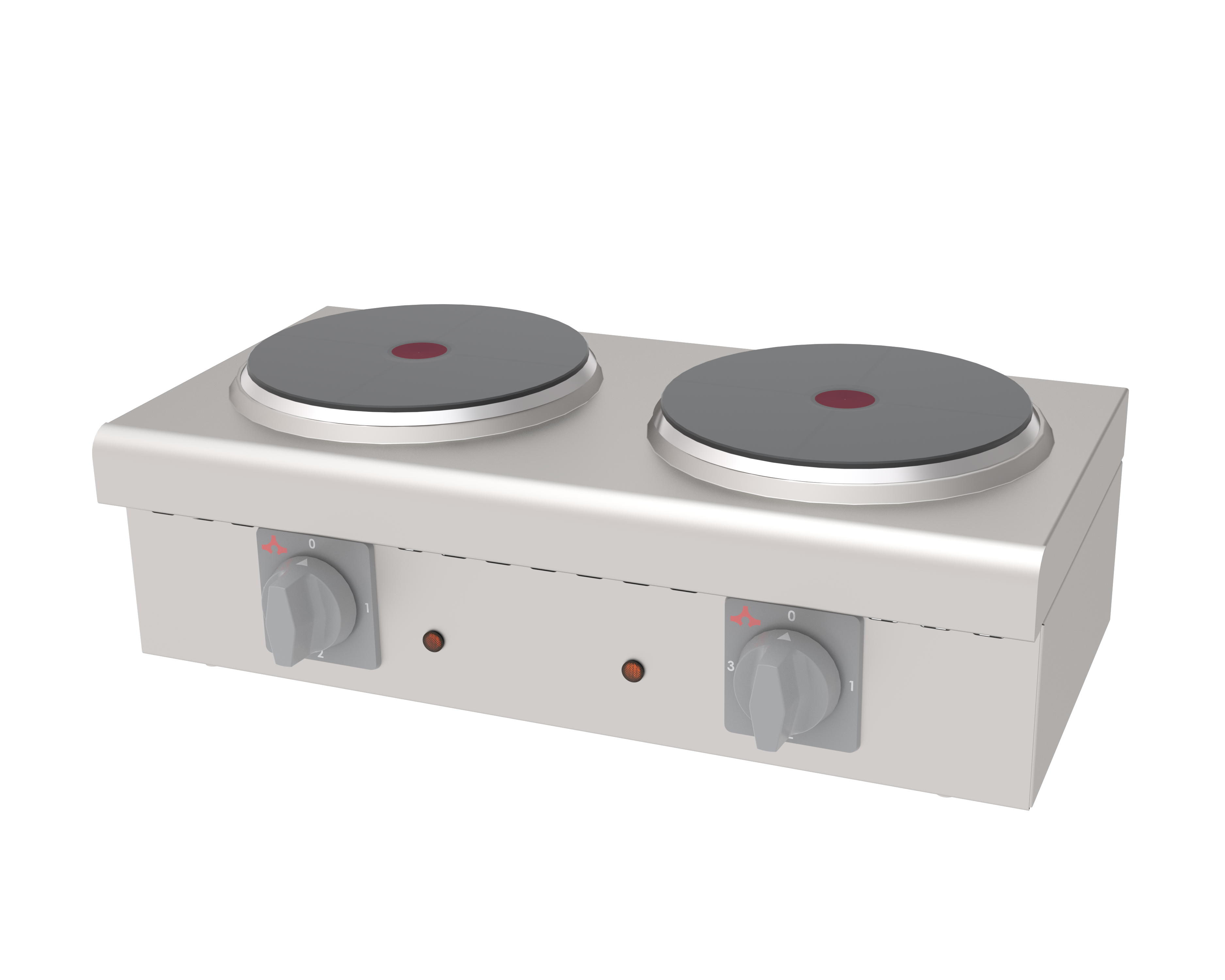 Atalay Set Üstü 2 Pleytli Mini Ocak Elektrikli 60x30x20 AEO-02