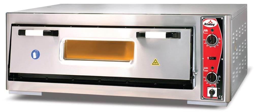 Atalay Tek Katlı Pizza Fırını Elektrikli 6x30 cm Pizza Kapasiteli APF-962-1