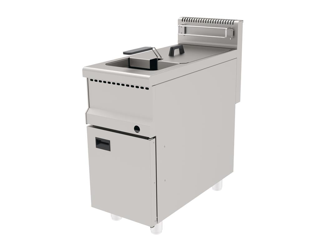 Atalay Gazlı Fritöz 30 Litre Alt Dolaplı 40x90x85 AGF-490