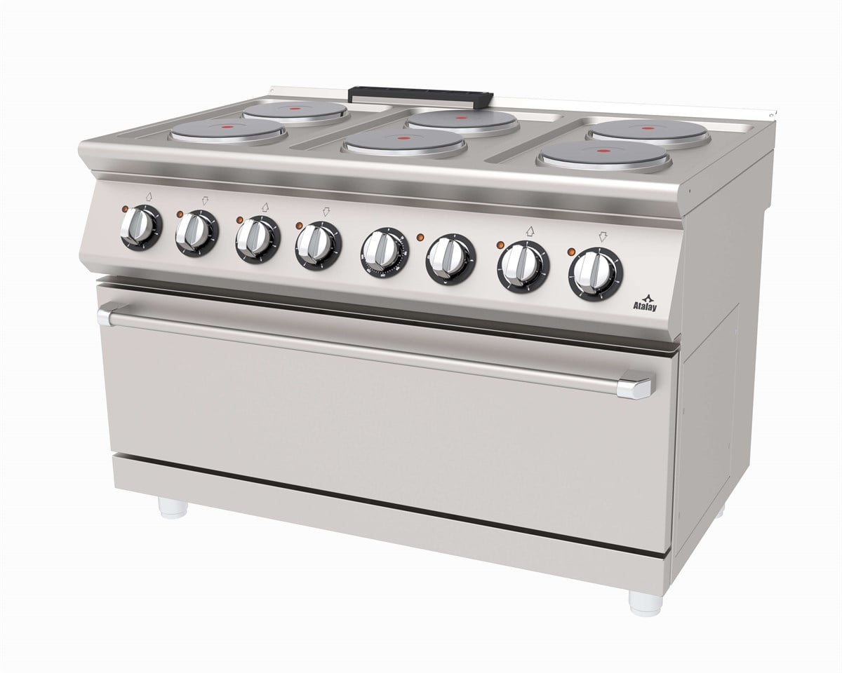 Atalay Kuzine 6 lı Elektrikli Fırınlı Kuzine 120x73x85 AEK-1273