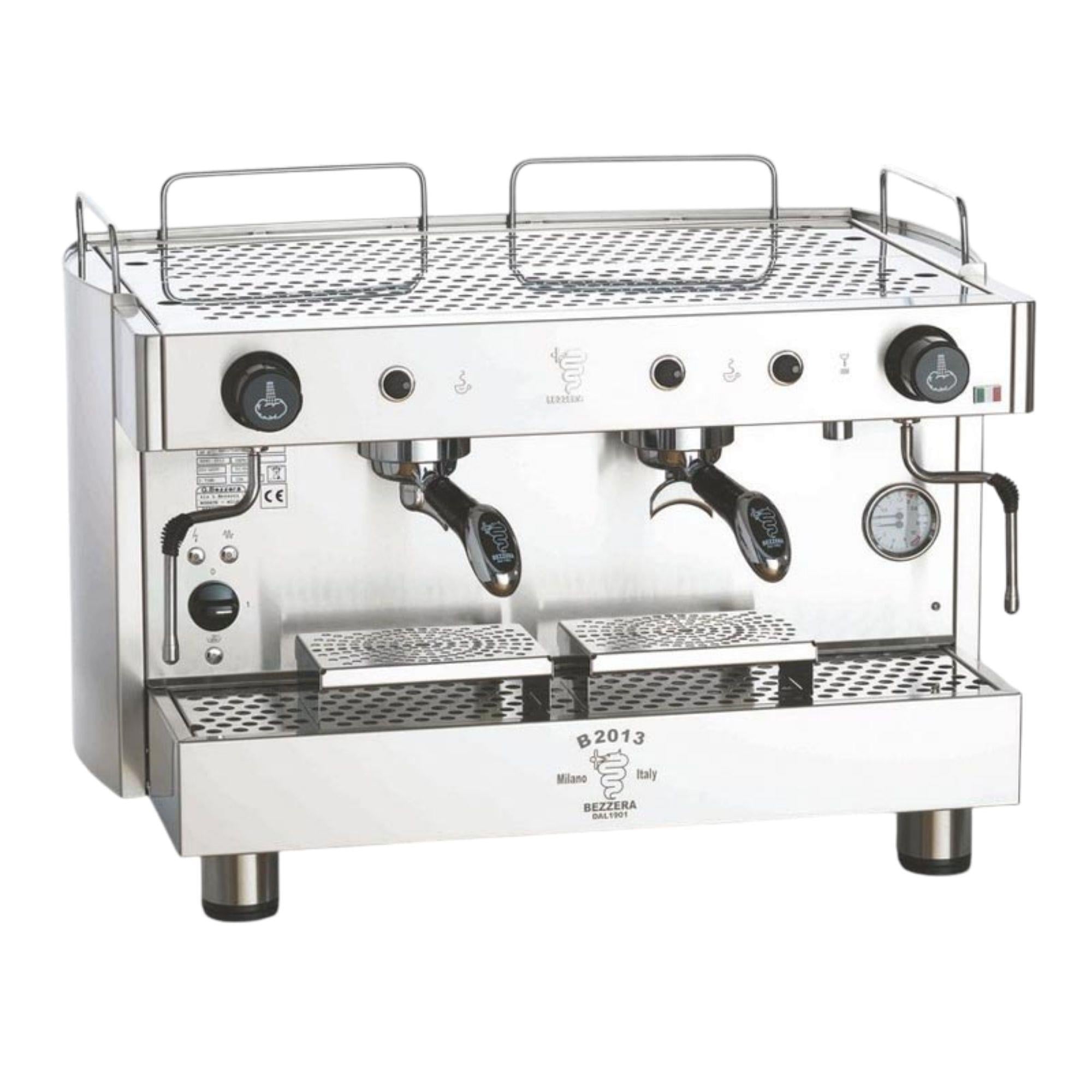 Bezzera 11 Litre Yarı Otomatik Kahve Makinesi 2 Gruplu Tall Cup Versiyon B2016-PM 2GR-TC