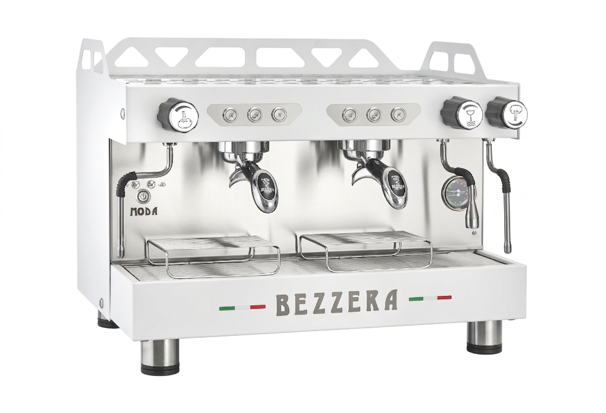 Bezzera 2 Gruplu Tall Cup Tam Otomatik Espresso Kahve Makinesi MODA DE 2 GR