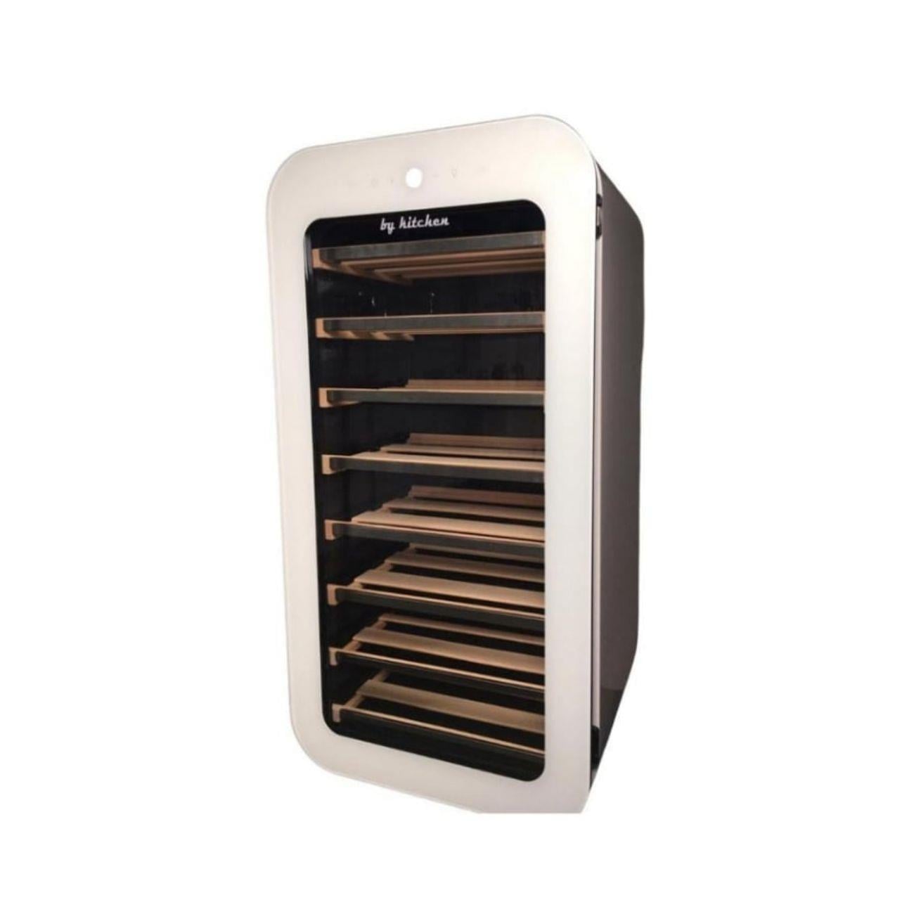 By Kitchen Şarap Dolabı, 22 Şişe Kapasiteli Beyaz WC-22W1