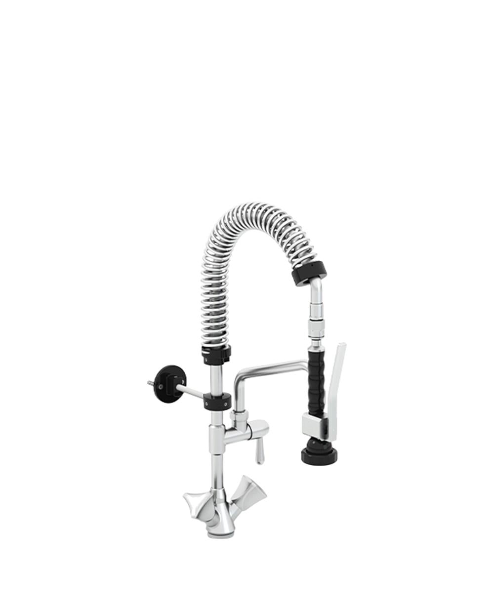 Cancan Ön Yıkama Duşu Tezgaha Monte Mini Boy + Ara Musluklu Deluxe MT06
