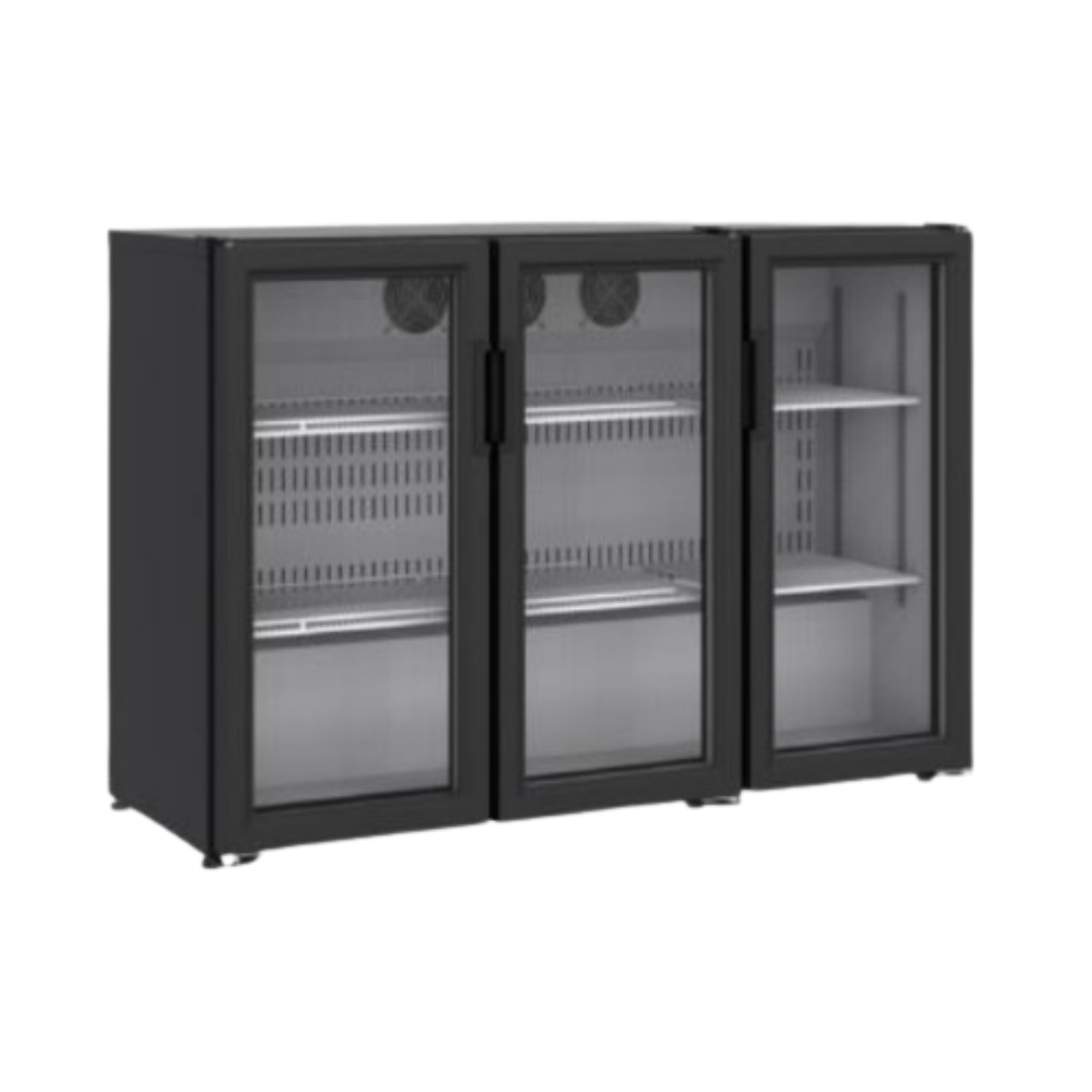 Coldera Üç Çarpma Kapılı Back Bar Tipi Şişe Soğutucu CL 350 BCKB HD