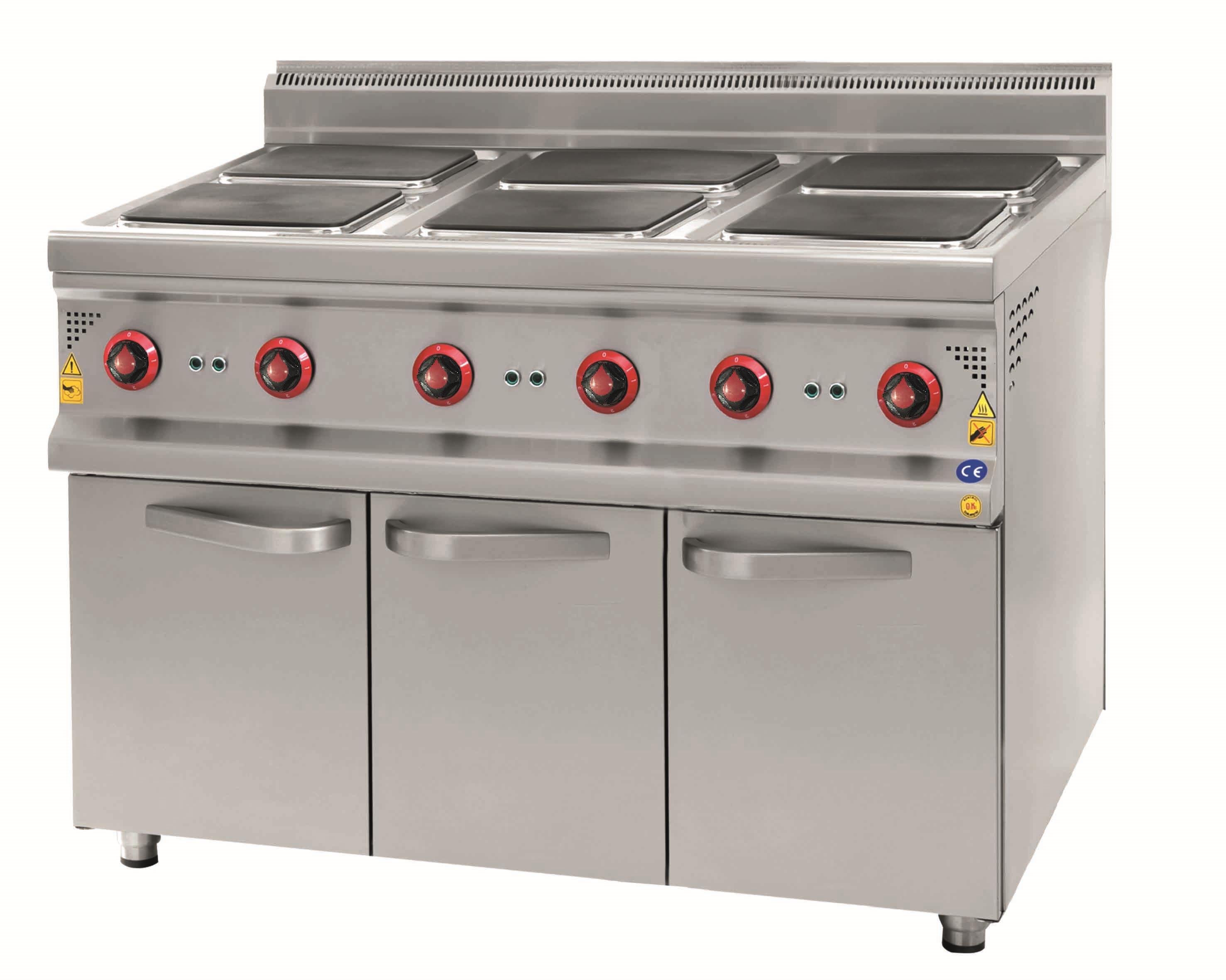 CSA Elektrikli 6 lı Ocak Alt Dolaplı 120x90x85 cm KRCS.DOE.1290