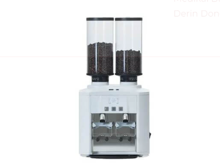 Dalla Corte DC Two Kahve Değirmeni 2×1000 Gram Kapasiteli Beyaz DC-TWO-2-X
