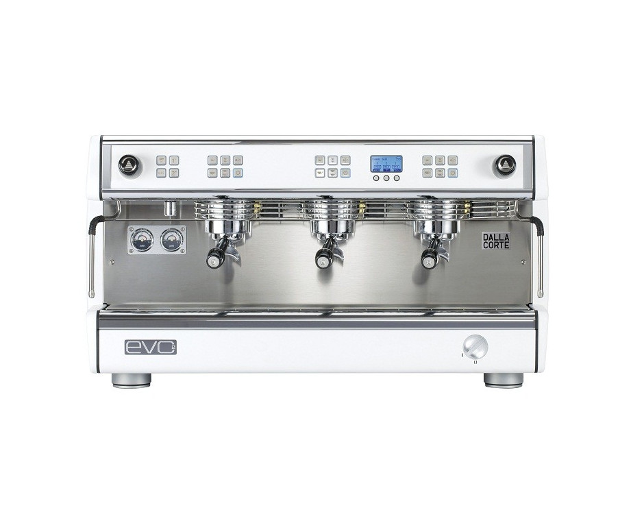 Dalla Corte Evo Barista Kahve Makinesi 3 Gruplu Beyaz