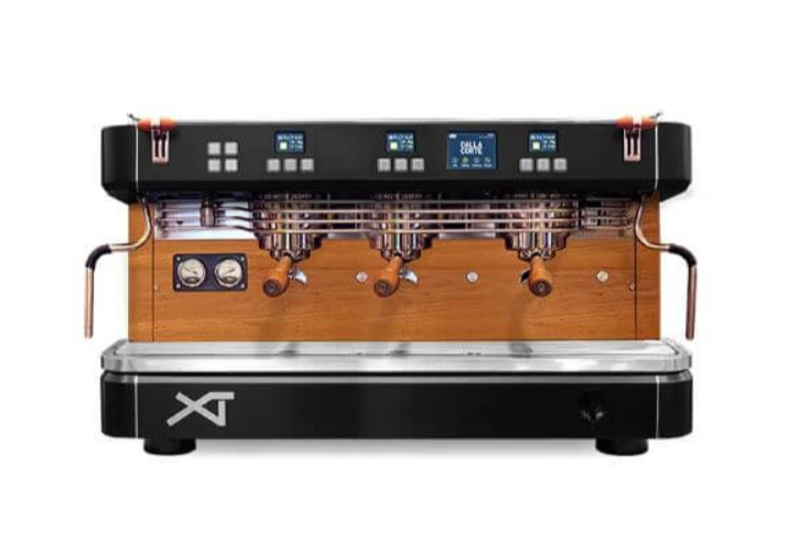 Dalla Corte XT Classic Barista Espresso Kahve Makinesi 3 Gruplu Siyah-Ceviz
