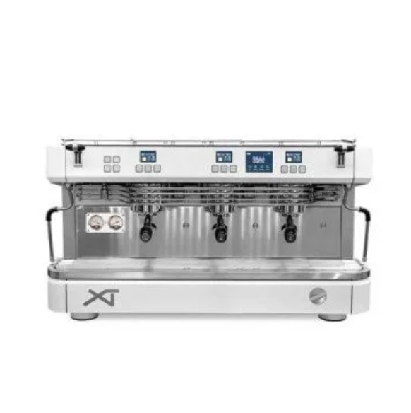 Dalla Corte XT Classic Barista Espresso Kahve Makinesi 3 Gruplu BEYAZ-KROM