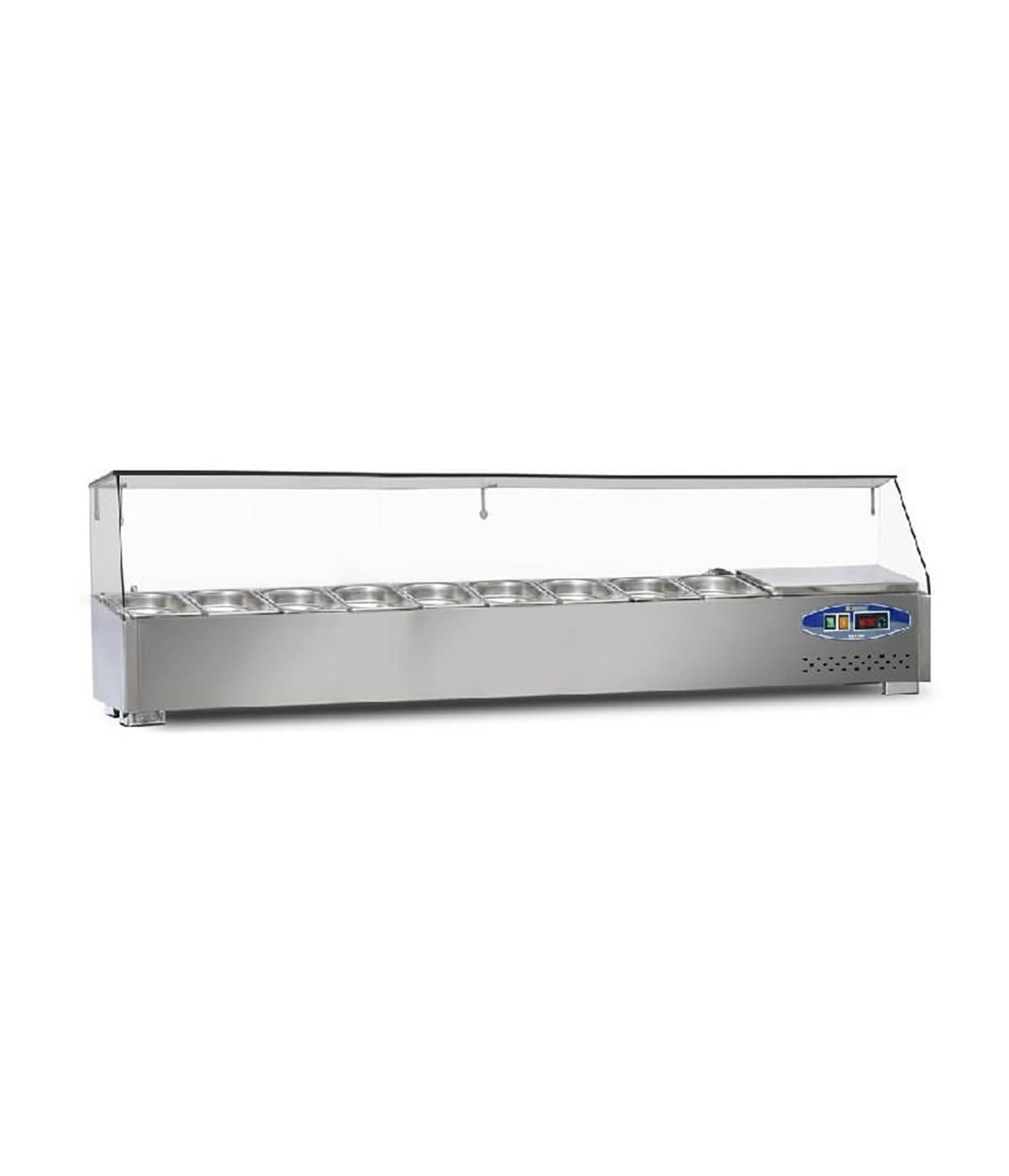 Dampak Soğutmalı Set Üstü Saladbar 10 Küvetli 22SBS10-20