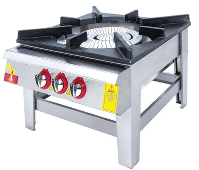 DRN Üç Yanışlı Yer Ocağı Gazlı ve Lpg Li 70x80x55 Cm DRNKS-7073