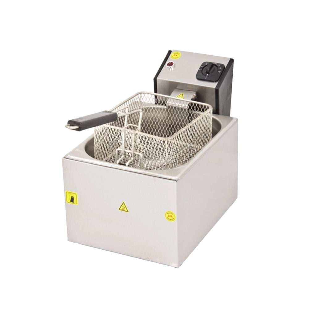 DRN Elektrikli Fritöz 5 Litre Ekonomik 27x44x30 cm DRNFRTE-5