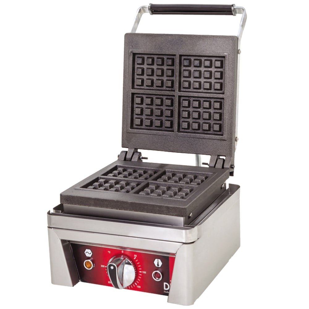 DRN Kare Waffle Makinesi Tekli Elektrikli DRNPWK-1