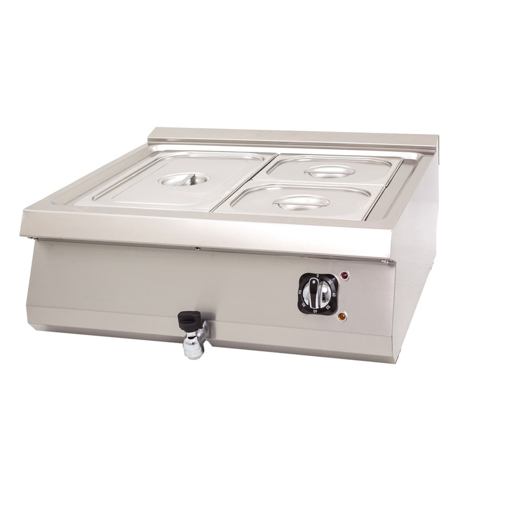 DRN Elektrikli Sos Benmari Set Üstü 80x63x30 cm DRNSBE-8060