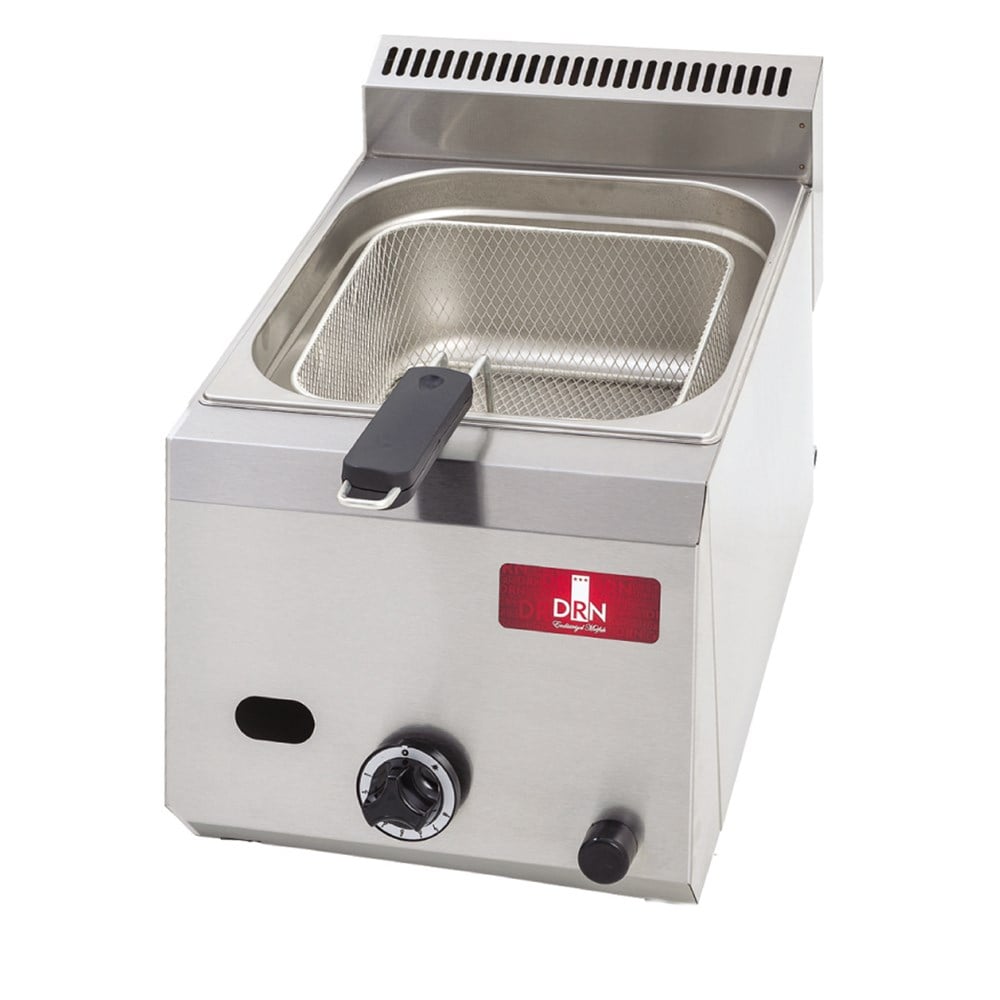 DRN Gazlı 8 Litre Fritöz Ekonomik 33x54x37 cm DRNFRTG-8