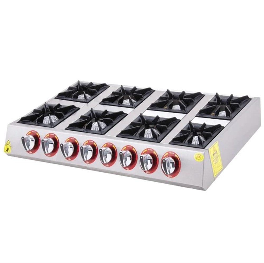 DRN Gazlı 8’li Mini Ocak Set Üstü 100x50x16 cm DRNMO-8