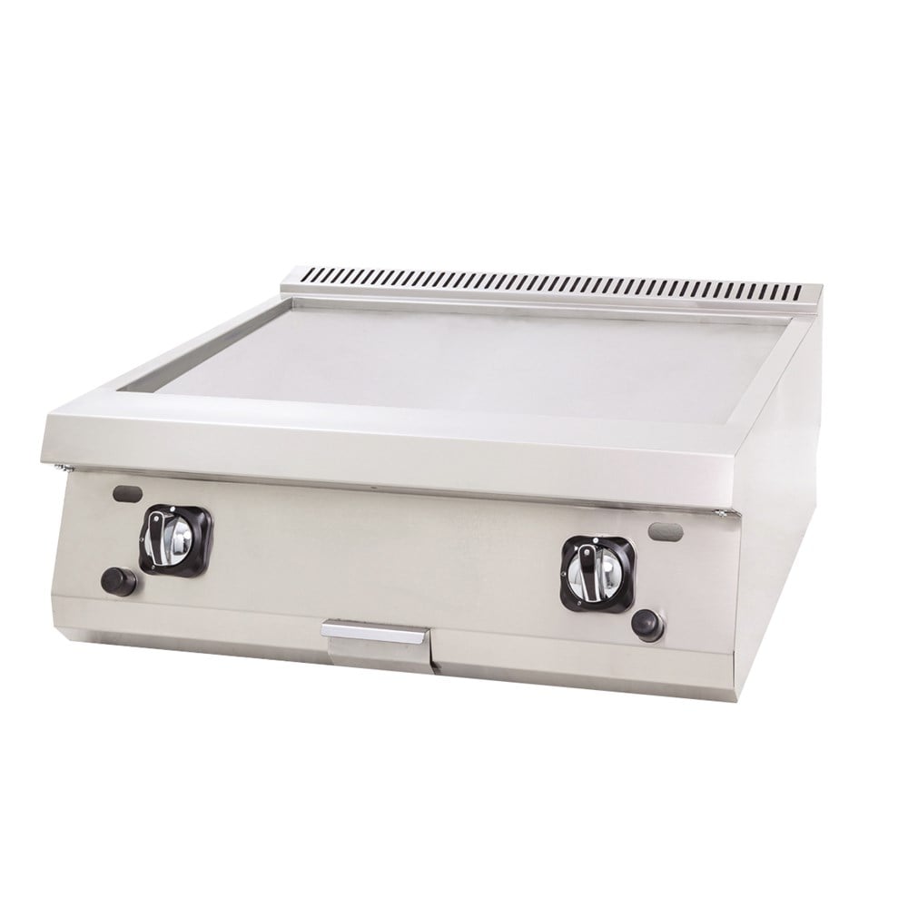 DRN Gazlı Düz Pleyt Izgara Set Üstü 120x73x30 cm DRNGI-1270