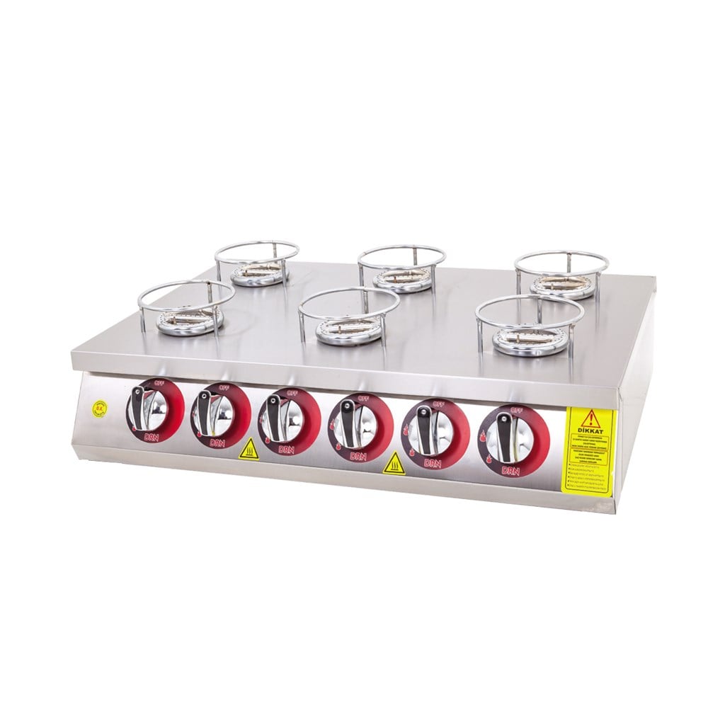 DRN 8 Li Künefe Ocağı Gazlı ve Lpg Li 100x50x21 Cm DRNKNF-8
