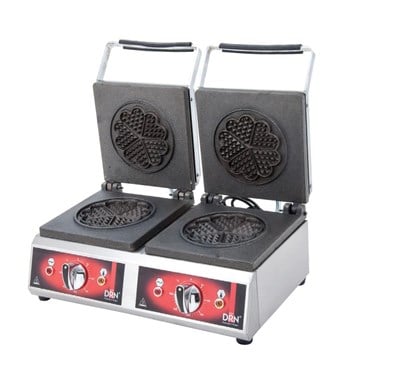 DRN 2’li Yonca Waffle Makinesi Elektrikli DRNWY-2