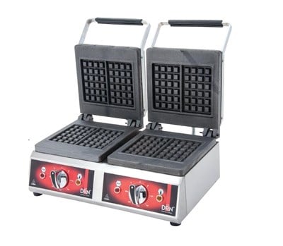 DRN 2’li Kare Waffle Makinesi Elektrikli DRNWK-2