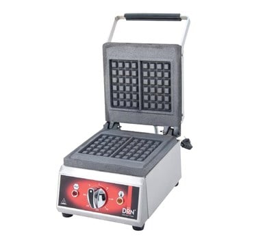 DRN Elektrikli Kare Waffle Makinesi Tekli DRNWK-1