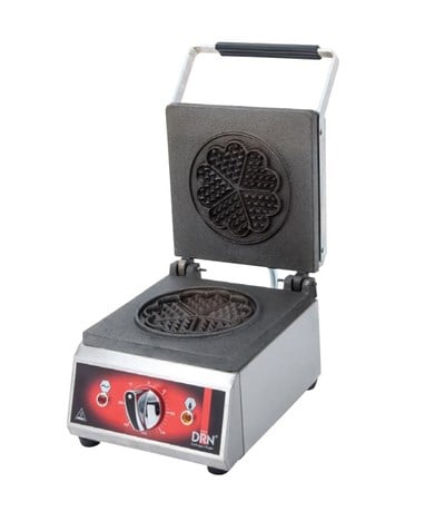DRN Tekli Yonca Waffle Makinesi Elektrikli DRNWY-1