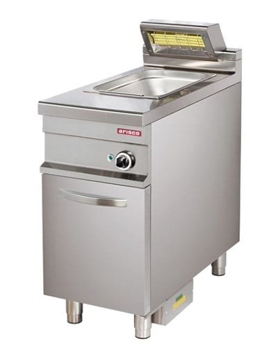 Arisco 28 Lt Elektrikli Patates Dinlendirme Makinesi Seramik Isıtıcılı Alt Dolaplı 42,5x90x90 EPC912 / Chips Scuttle
