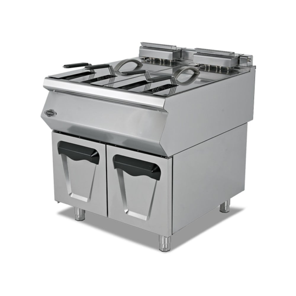 Empero Gazlı Fritöz 24+24 Litre Ce Belgeli 80x90x85 cm EMP.PLS.9FG020