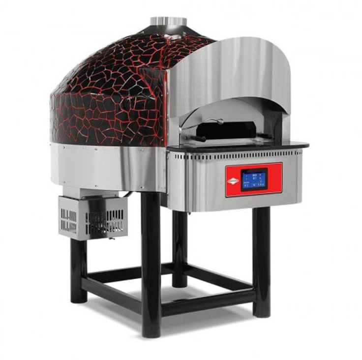Empero Pizza Fırını Gazlı Döner Tabanlı Dijital 6x30 cm Pizza Kapasiteli EMP.SPO.04-D