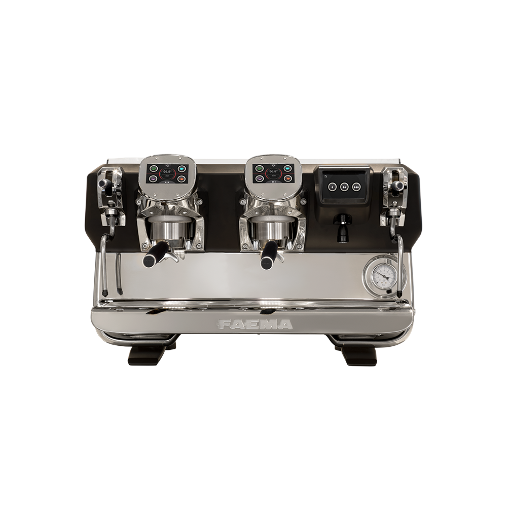 Faema Tam Otomatik Espresso Kahve Makinesi 2 Gruplu Kahve Makinesi Dijital Ekran E71 A/2 Touch Black