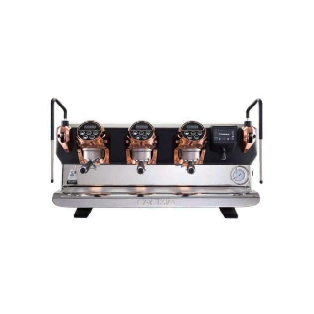 Faema Tam Otomatik Espresso Kahve Makinesi 3 Gruplu Kahve Makinesi E71 E A/3 5 Button Bakır