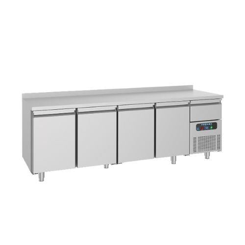Frenox Dört Kapılı Tezgah Tip Buzdolabı Bar Serisi 233x60x85 cm 304 Kalite CSN4-MT