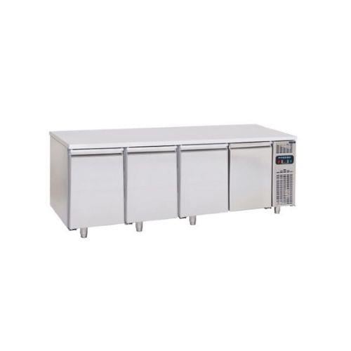 Frenox Dört Kapılı Tezgah Tip Buzdolabı Kısa 213x60x85 cm 304 Kalite CSN4-SH