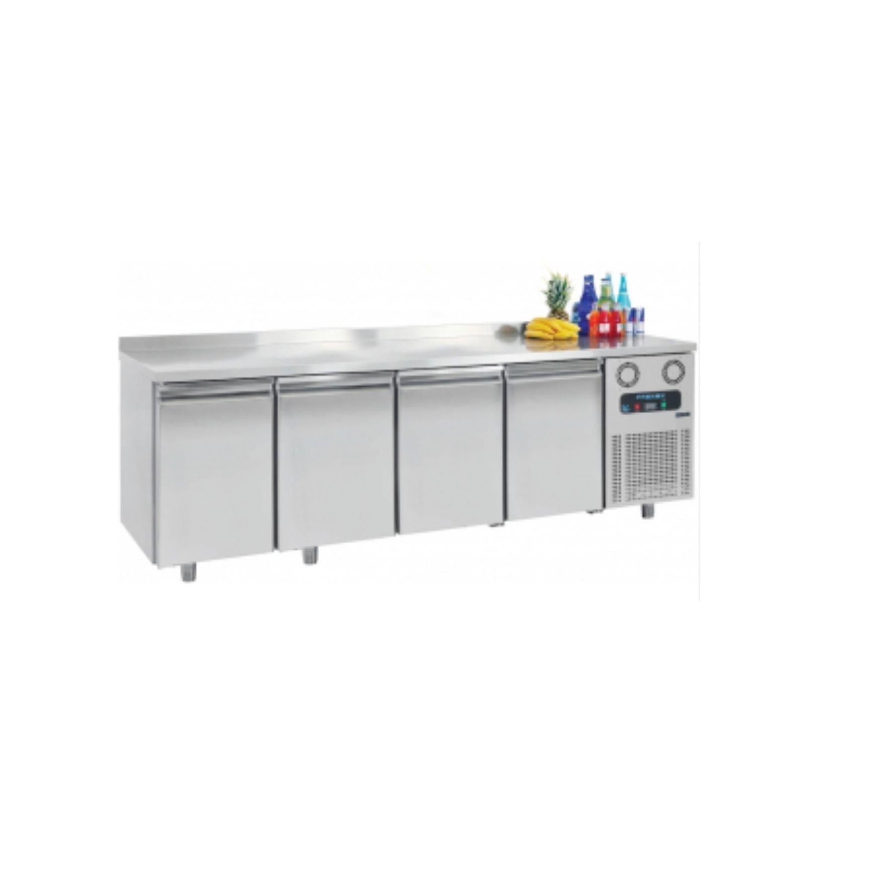 Frenox Dört Kapılı Tezgah Tip Derin Dondurucu 233x60x85 cm 430 Kalite BSL4-R290
