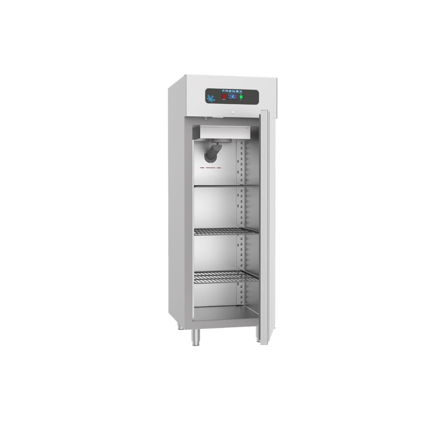 Frenox Camlı Tek Kapılı Dik Tip Buzdolabı Snack Seri 70x71x205 cm 430 Kalite BN6-G-R290