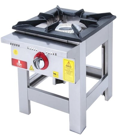 DRN Tek Yanışlı Yer Ocağı Gazlı ve Lpg Li 40x50x55 Cm DRNKS-4041