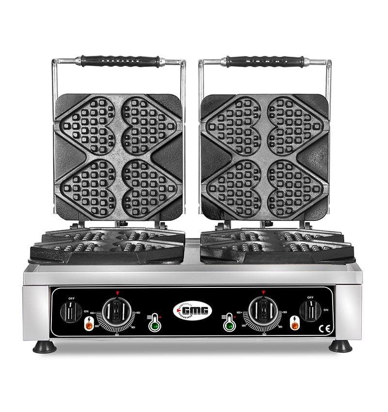 GMG Tiamo Kalpli Model Çiftli Waffle Makinesi Elektrikli KGW 24