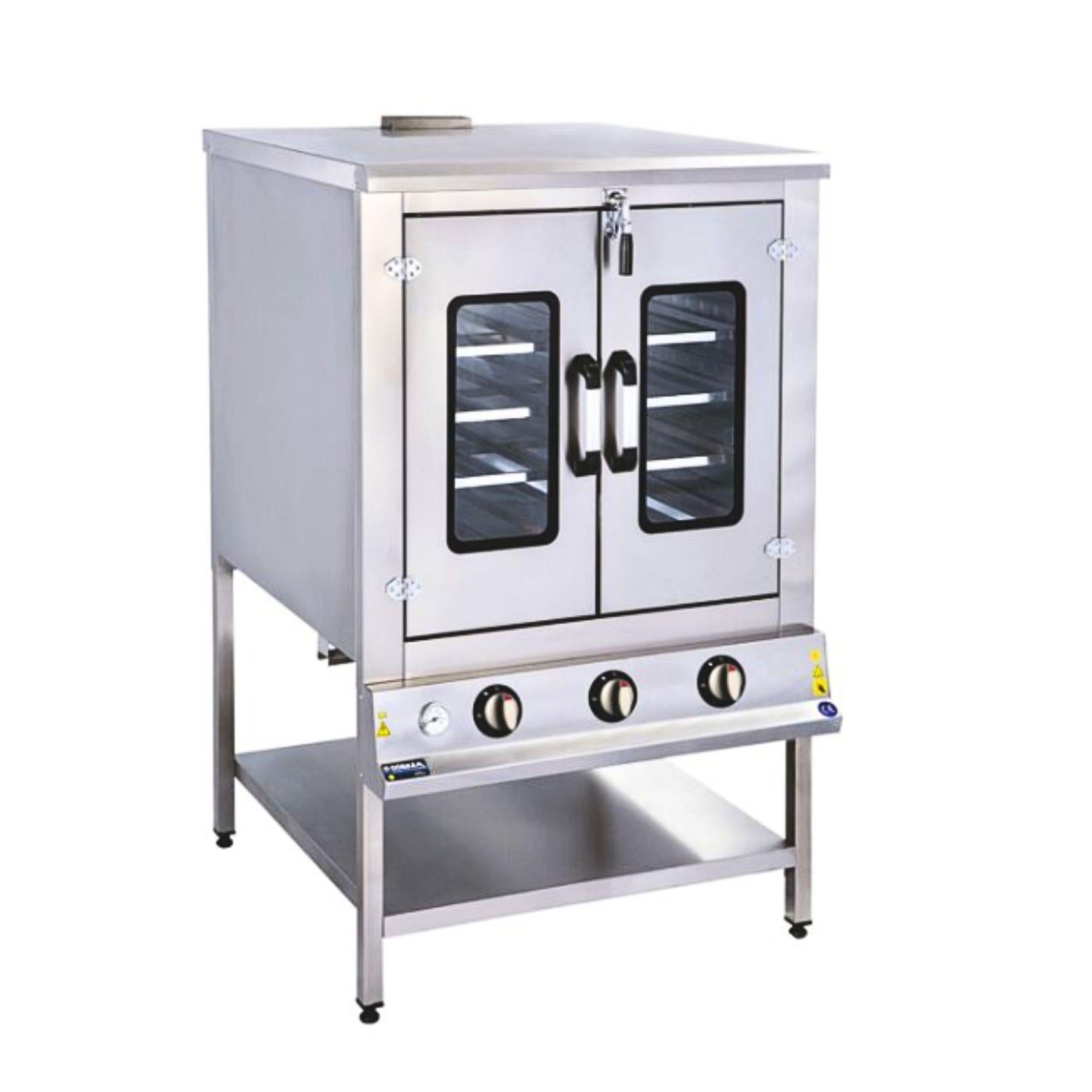 Görkem Çift Kapılı Pasta Börek Fırını Gazlı ve Lpg Li 100x100x160 Cm 852