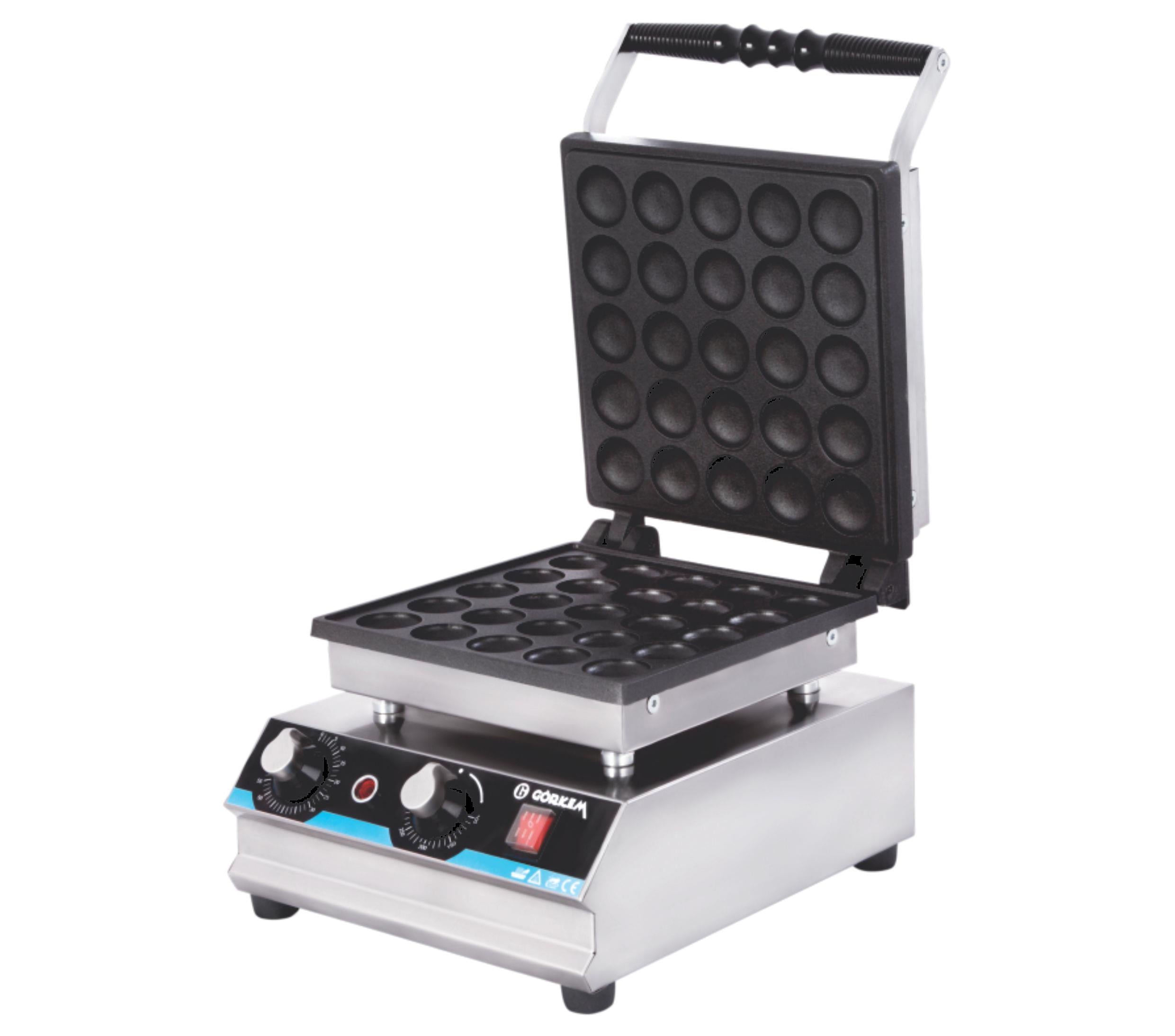 Görkem Elektrikli Tekli Bubble Waffle Makinesi Kapaklı 1503